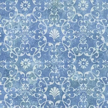 Easy-Walls Blauw Wit Behang - Mediterraan Tegelpatroon - Voorgelijmd Vinylbehang - 52 cm x 10,06 m