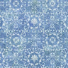 Easy-Walls Blauw Wit Behang - Mediterraan Tegelpatroon - Voorgelijmd Vinylbehang - 52 cm x 10,06 m