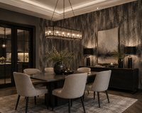 York Wallcoverings Industrieel Betonlook Behang Donkergrijs/Zilver – Metallic Effect – Vliesbehang – 52 cm x 10 m