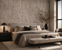 York Designer Series Y6201204 Behang – Taupe Grijs – Betonlook – Luxe Structuur – 53 cm x 10,05 m