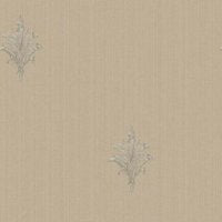 York Wallcoverings Fifth Avenue Designs FD8534 Behang Beige Linnenstructuur – 52 cm x 10,05 m