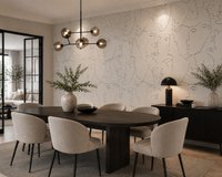 York Wallcoverings Pablo Portraits Peel & Stick Behang – Zwart/Wit –Zelfklevend – 52 x 610 cm