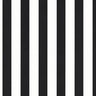 York Wallcoverings Zwart Wit Gestreept Behang - Verticale Strepen - Voorgelijmd Vinylbehang - 52 cm x 10 m