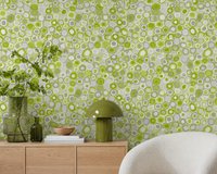 York Wallcoverings Inspired By Color Green Book Behang – Groen & Grijs – Geometrisch – Sure Strip – Wasbaar