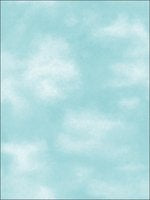 York Lichtblauw Wolkeneffect Behang – Voorgelijmd Papieren Behang – 10 x 0,52 m