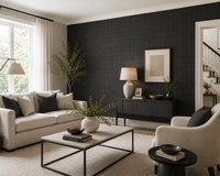 Antonina Vella Ruit Behang Donkergrijs – Luxe Klassiek Schotse Ruit – Vliesbehang 68,5 x 822 cm – 5,63 m²