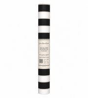 Linden Street Gallery YR9409 Behang – Zwart/Wit Gestreept – Prepasted Papierbehang – 52 cm x 10 m