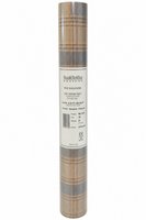 Ronald Redding Design Ruit Behang Beige/Grijs – Klassiek Engels Schotse Ruit – Vliesbehang – 52 cm x 10 m